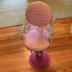 Our Generation Sitting Pretty Salon Chair Hair Styling Chair for 18” Doll
